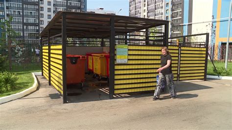 В Казани утвердили 8 видов контейнерных площадок для раздельного сбора ...