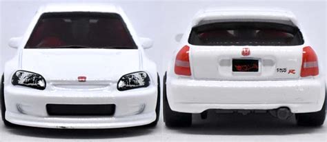 99 HONDA CIVIC TYPE R EK9 のレビューシビックの初代タイプRがこちらです GRX62 Hot Wheels 情報まとめ ホットウィール にわかマニア