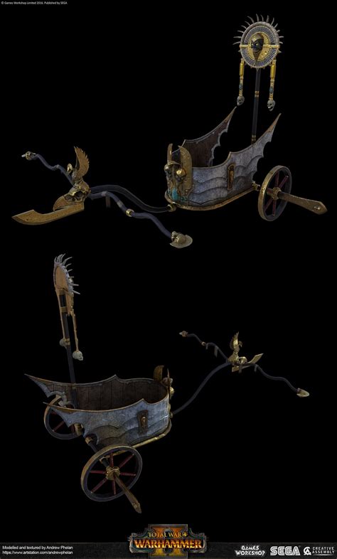 Tomb King Models Created For Creative Assembly S Total War Warhammer