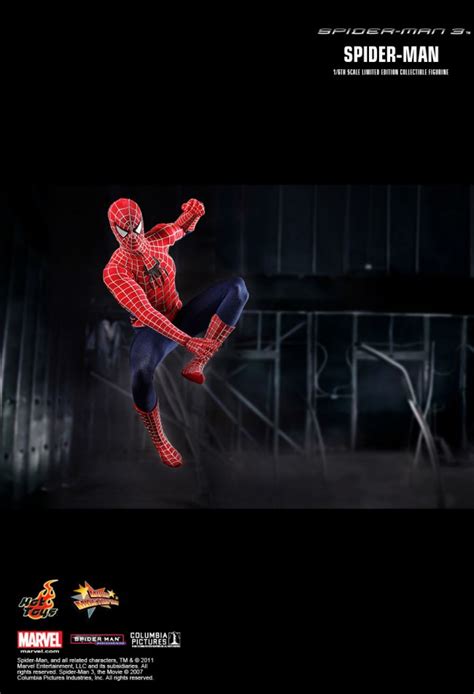 Spider Man Aus Dem Film Spider Man Von Hot Toys Tobey Maguire MMS