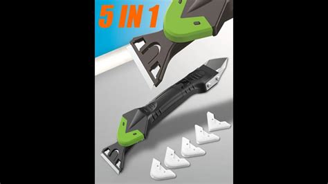 Скребок для снятие и выравнивания селикона - YouTube