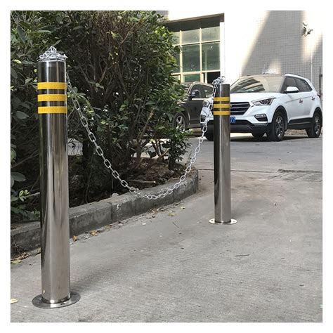 Buy Wzmazingly 2 Pcs Parking Posts For Driveways, Stainless Steel