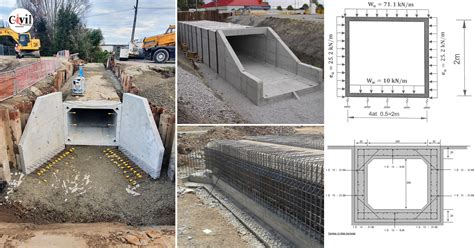 reinforced concrete box culvert details  design engineering