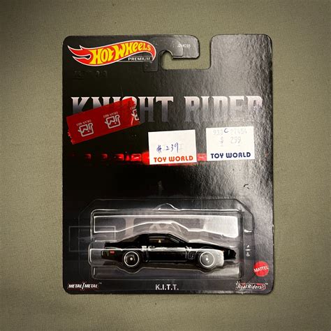 Hot Wheels風火輪 Knight Rider霹靂遊俠 K I T T Replica Entertainment