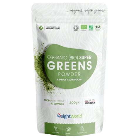 Super Greens Powder | 40 Servings Inside | WeightWorld