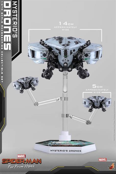Hot Toys Spider Man Far From Home Drone Accessory Set