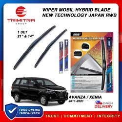 Jual Wiper Mobil Avanza Xenia Karet Wiper Frameless Hybrid Blade Set