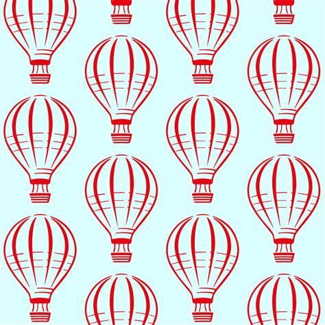 Hot Air Balloon Wall Stencil Free Printable Papercraft Templates