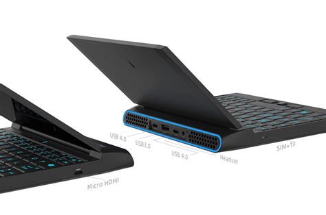 7-дюймовый мини-ноутбук OneGx1 Pro 5G оснащен процессором Intel Core i7 ...