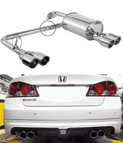 Ищу глушитель, нужен совет. — Honda Civic 4D (8G), 1,8 л, 2010 года ...