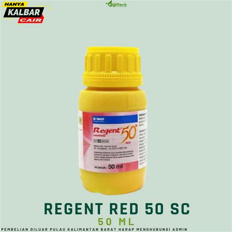 Jual Regent Red Sc Insektisida Zat Pengatur Tumbuh Zpt Ml Semut