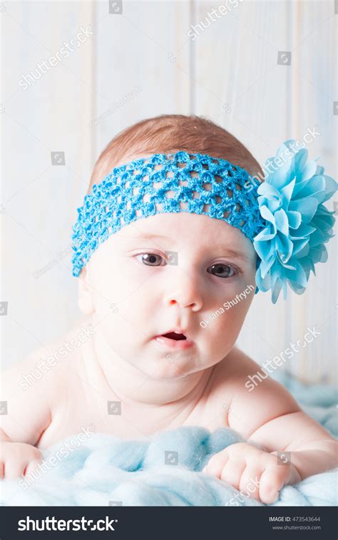 Naked Baby Girl Lying On Soft Stock Photo 473543644 Shutterstock