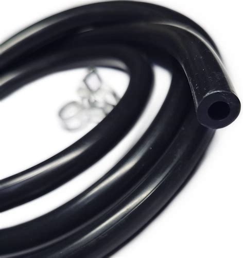 Buy J S 5FEET 1 5M High Temperature Silicone Vacuum Tubing Hose Black