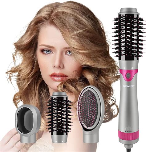 Amazon AVM One Step Hot Air Brush 1200W Hair Dryer Blow Dryer Brush Volumizer With