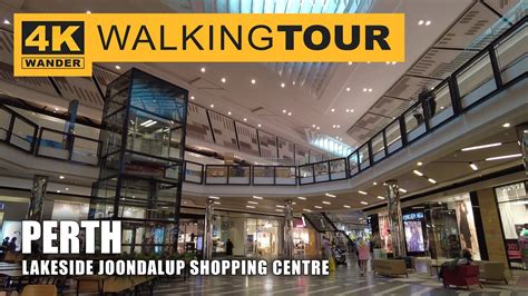 Lakeside Joondalup Shopping Centre Walking Tour In Perth Australia 4K