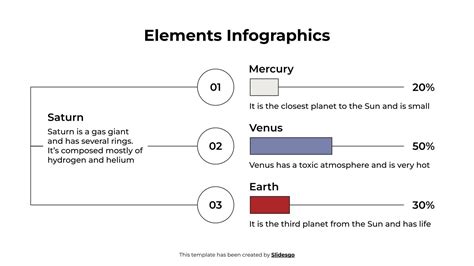 Elements Infographics Template