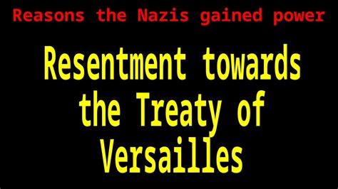 PPTX Reasons The Nazis Gained Power Treaty Of Versailles DOKUMEN TIPS