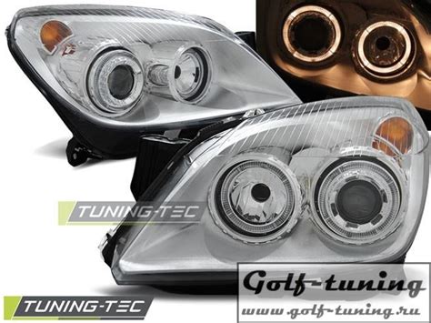 Opel Astra H 04-09 Фары Angel eyes Tuning-tec LPOP71 – купить в Москве