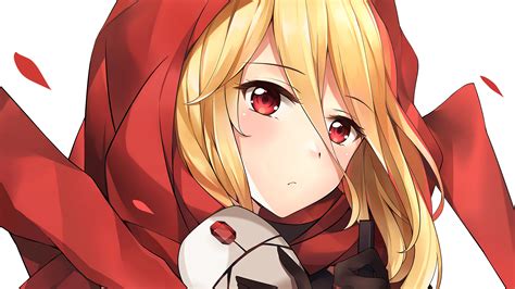 Evileye Overlord 4k Ultra Hd Wallpaper Blonde And Red Eyes Anime Art