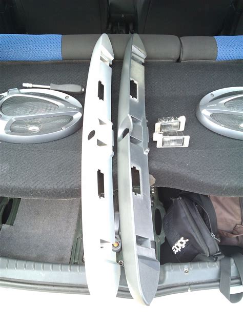 Накладка 5й двери. — Lada Калина Спорт, 1,6 л, 2008 года | своими ...