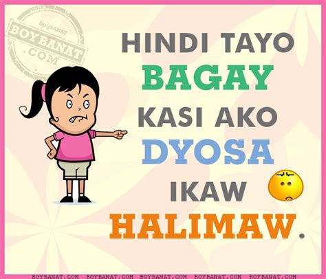 Tagalog Banat Quotes Quotesgram