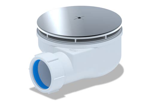 Сифон для душевого поддона, для душа, для мойки низкий АНИ пласт E350C ...