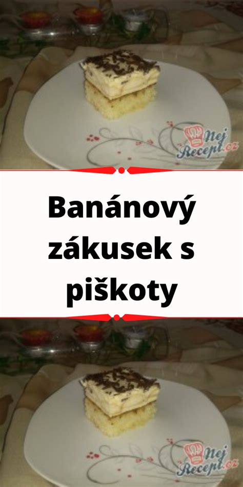 Banánový zákusek s piškoty Pancakes Breakfast Food Morning Coffee