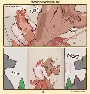 Stuck In The Elevator With My Boss Luscious Hentai Manga Porn