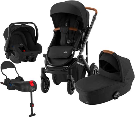Köp Britax Römer Smile 3 Duovagn Inkl Primo Travelsystem, Black | Jollyroom