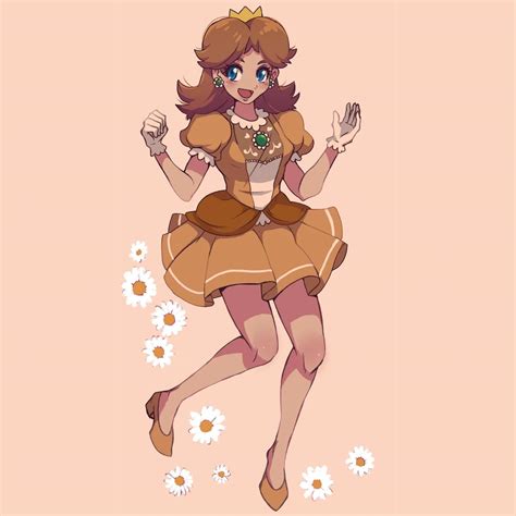 Hot Princess Daisy Pictures Ideas Princess Daisy Daisy Super Mario Art