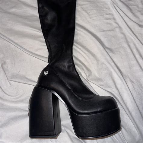 Naked Wolfe Women S Boots Depop