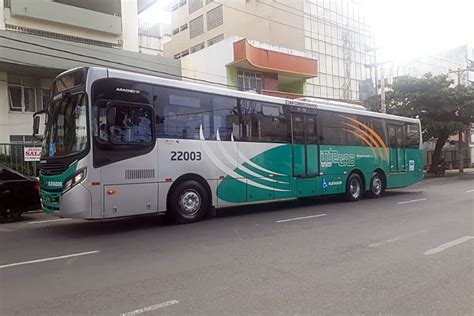 Nibus Que Pode Operar No Brt Passa Por Teste Em Salvador Muita