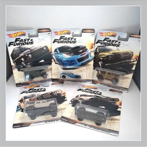 Jual Hot Wheels Premium Furioust Off Road Fast And Furious Set Shopee Indonesia