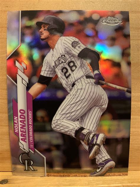 2020 Topps Chrome Nolan Arenado 174 REFRACTOR EBay