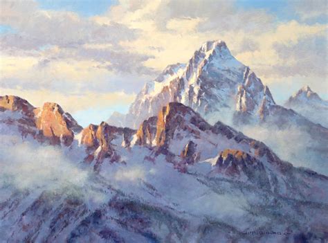 Jim Wilcox Art Artist Landscape Fine Art Painter Of The Tetons Prix