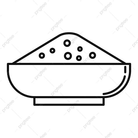 Plate Outline Vector Png Images Plate Sugar Icon Outline Vector Line
