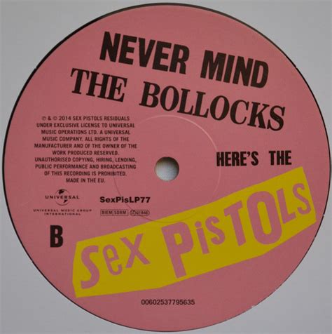 Sex Pistols Never Mind The Bollocks Here S The Sex Pistols LP Dreams On Vinyl Vinilos
