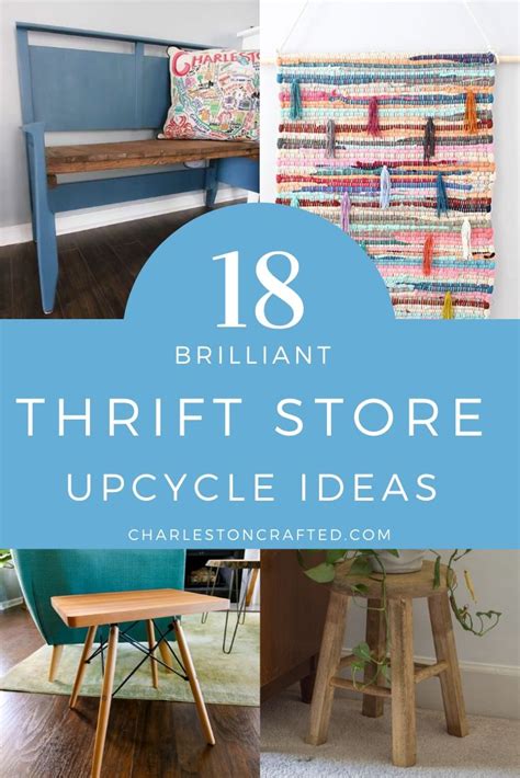 18 Amazing Thrift Store Makeovers Upcycle Ideas