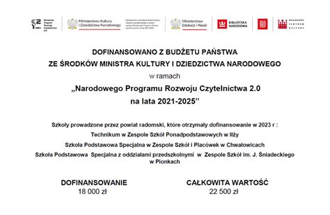 Narodowy Program Rozwoju Czytelnictwa 2 0 Na Lata 2021 2025 Powiat