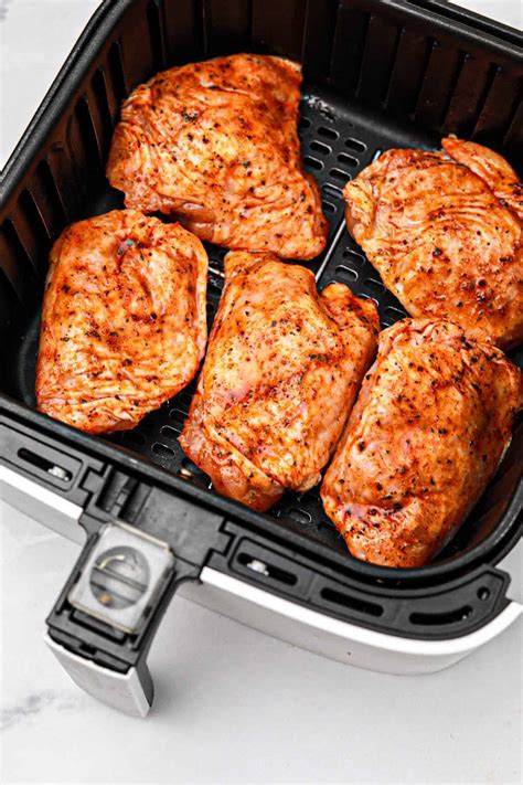 Frozen Chicken Thighs In Air Fryer - Recipe Vibes