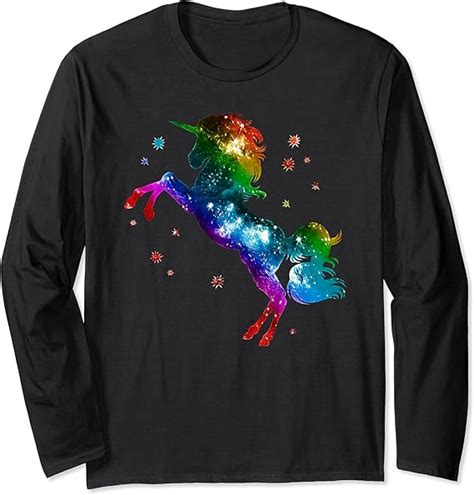 Einhorn Vintage Regenbogen Gay Pride Fahne Lgbtq Langarmshirt
