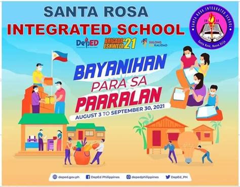 Tara Na Brigada Na 💪🏼🇵🇭 Santa Rosa Integrated School