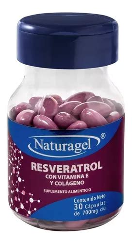 Resveratrol Vitamina E Col Geno C C P Mg Naturagel