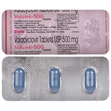 Valacyclovir 500 Mg Tablets At Rs 203 Stripe Ramdaspeth Nagpur ID