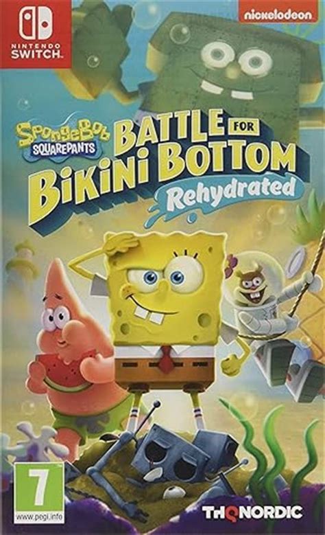 SPONGEBOB BATTLE FOR BIKINI BOTTOM REHYDRATED NINTENDO SWITCH SELLADO Space Gaming Lomas