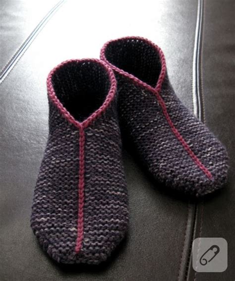 Rg Patik Rnekleri Crochet Slipper Pattern Knitted Slippers