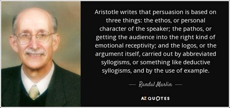 Aristotle Logos Examples