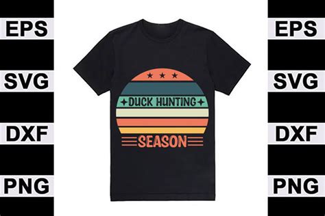 Hunting T Shirt Design Duck Hunting Sea Graphic By Graphics Store