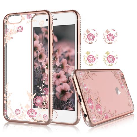 Apple iPhone 8 Plus / 7 Plus / 6s Plus / 6 Plus / X / 8 / 7 / 6s / 6 Cases, Njjex Ultra Clear
