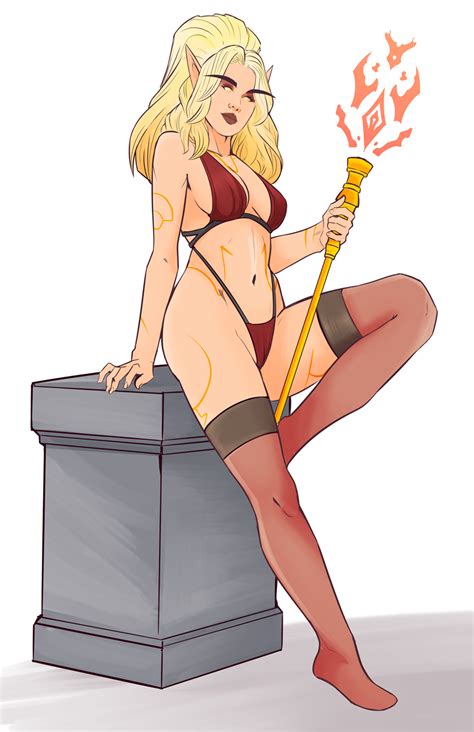 Blood Elf By BecSantus Hentai Foundry